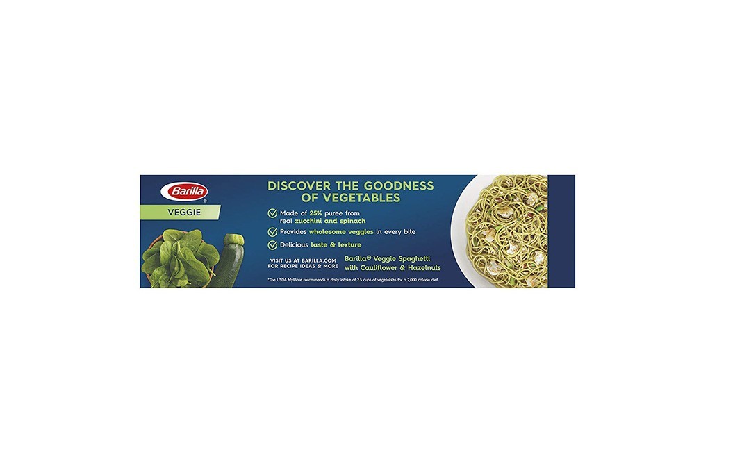 Barilla Veggie Spaghetti    Box  340 grams
